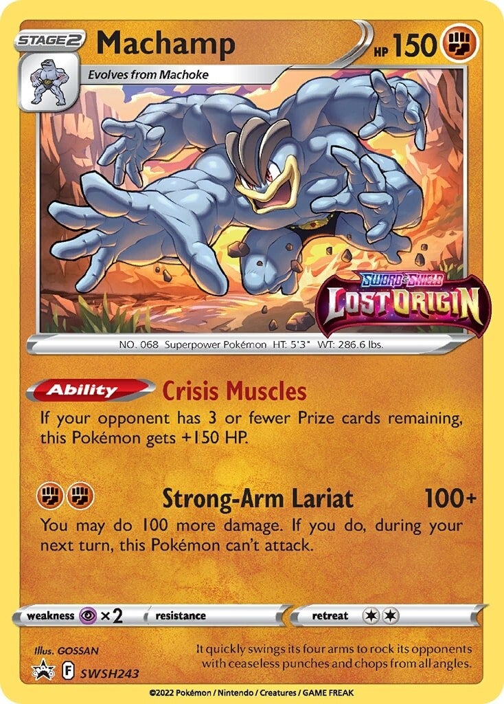 Machamp (SWSH243) [Sword & Shield: Black Star Promos] | Galaxy Games LLC