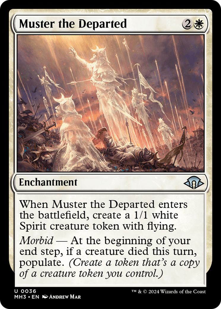 Muster the Departed [Modern Horizons 3] | Galaxy Games LLC