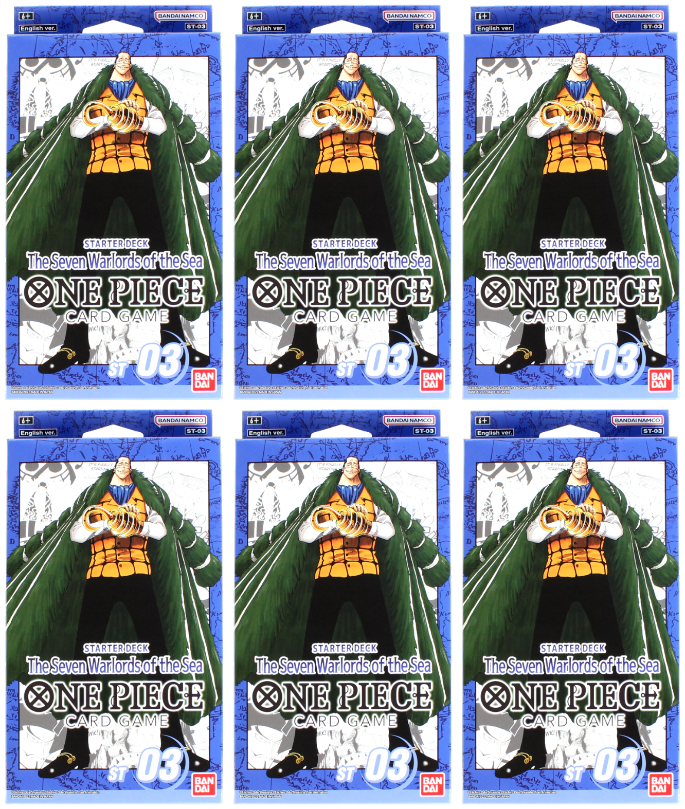 Starter Deck Display (The Seven Warlords of The Sea) | Galaxy Games LLC