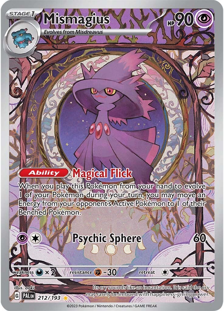 Mismagius (212/193) [Scarlet & Violet: Paldea Evolved] | Galaxy Games LLC