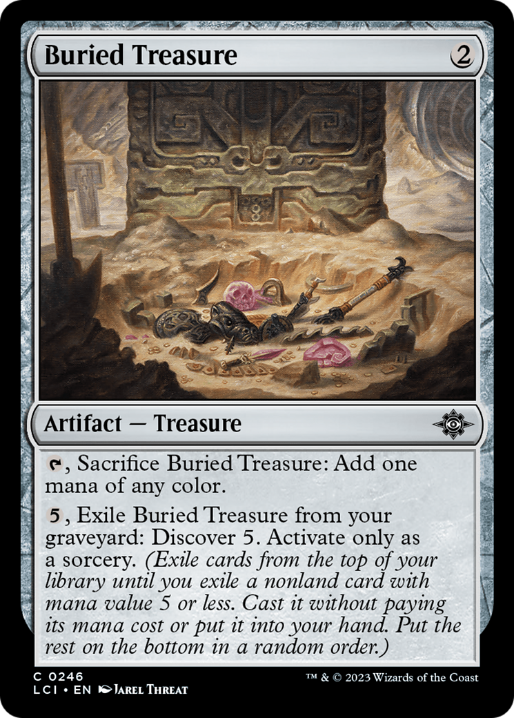 Buried Treasure [The Lost Caverns of Ixalan] | Galaxy Games LLC