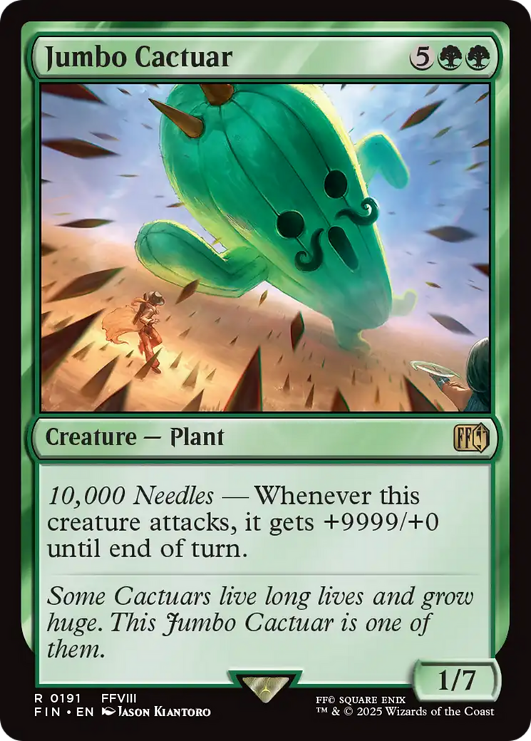 Jumbo Cactuar [FINAL FANTASY] | Galaxy Games LLC