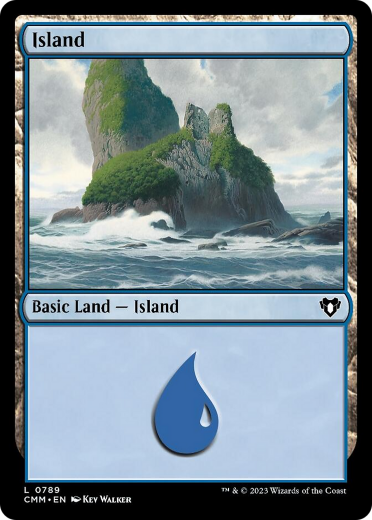 Island (789) [Commander Masters] | Galaxy Games LLC