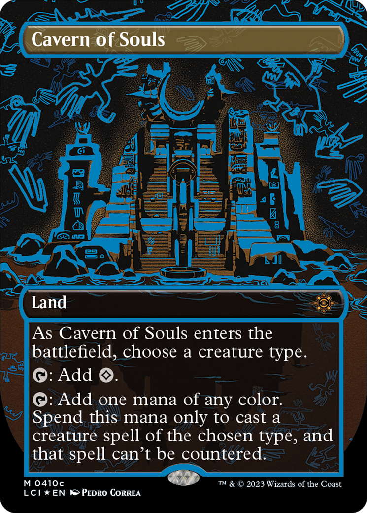 Cavern of Souls (0410c) (Borderless) [The Lost Caverns of Ixalan] | Galaxy Games LLC