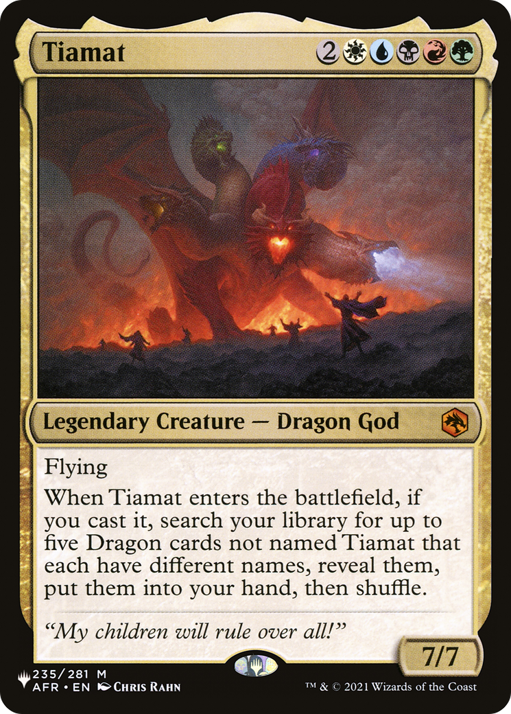 Tiamat [The List] | Galaxy Games LLC