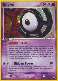 Unown (U) (U/28) [EX: Unseen Forces] | Galaxy Games LLC