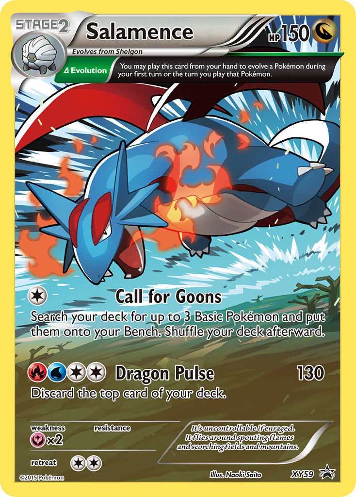 Salamence (XY59) [XY: Black Star Promos] | Galaxy Games LLC