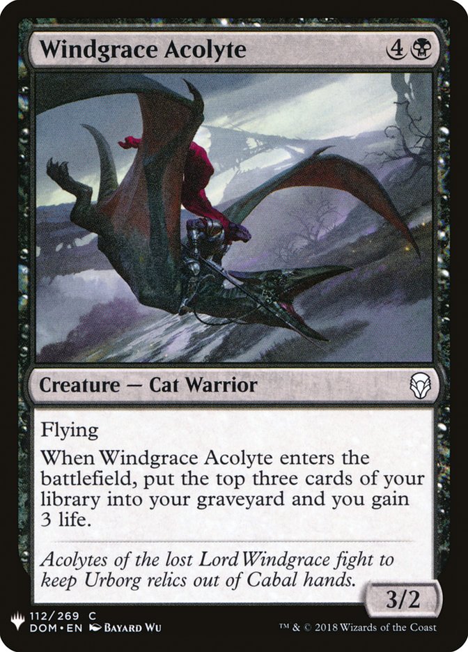 Windgrace Acolyte [Mystery Booster] | Galaxy Games LLC