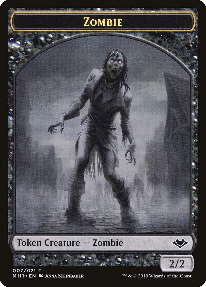 Angel (002) // Zombie (007) Double-Sided Token [Modern Horizons Tokens] | Galaxy Games LLC