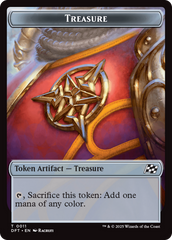 Treasure // Pilot Double-Sided Token [Aetherdrift Tokens] | Galaxy Games LLC