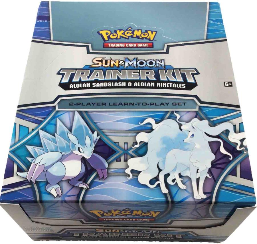 Sun & Moon: Trainer Kit Display (Alolan Sandslash & Alolan Ninetales) | Galaxy Games LLC