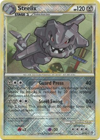 Steelix (24/95) (League Promo) [HeartGold & SoulSilver: Unleashed] | Galaxy Games LLC