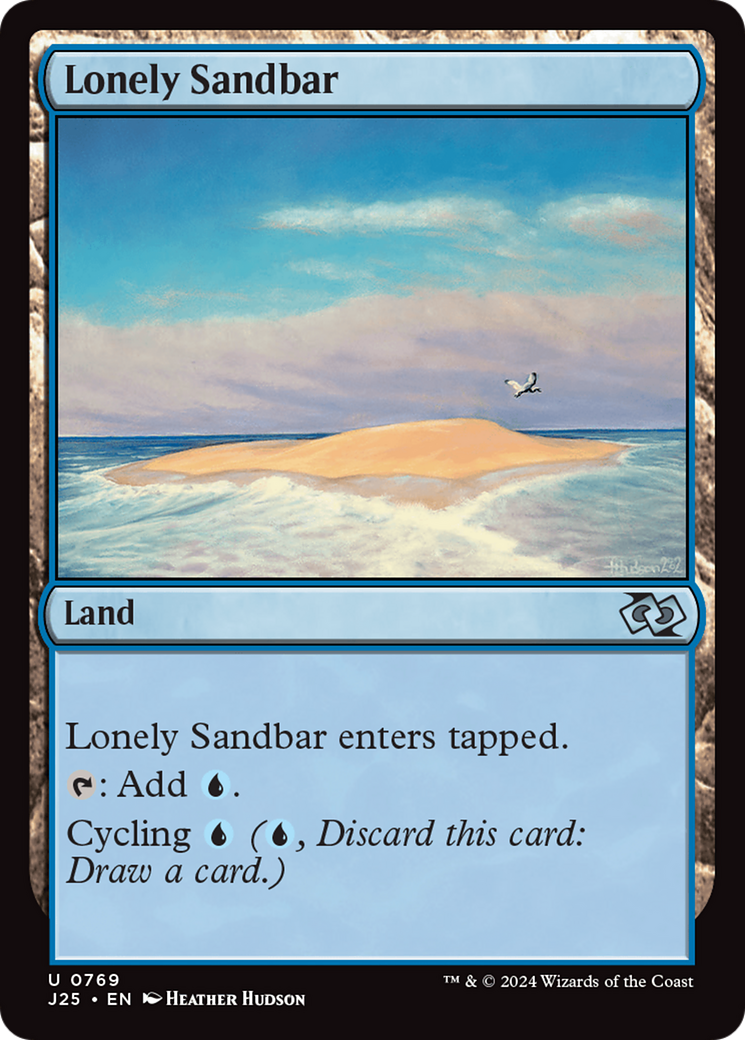 Lonely Sandbar [Foundations Jumpstart] | Galaxy Games LLC