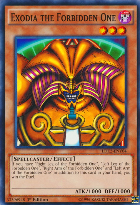 Exodia the Forbidden One [LDK2-ENY04] Common | Galaxy Games LLC