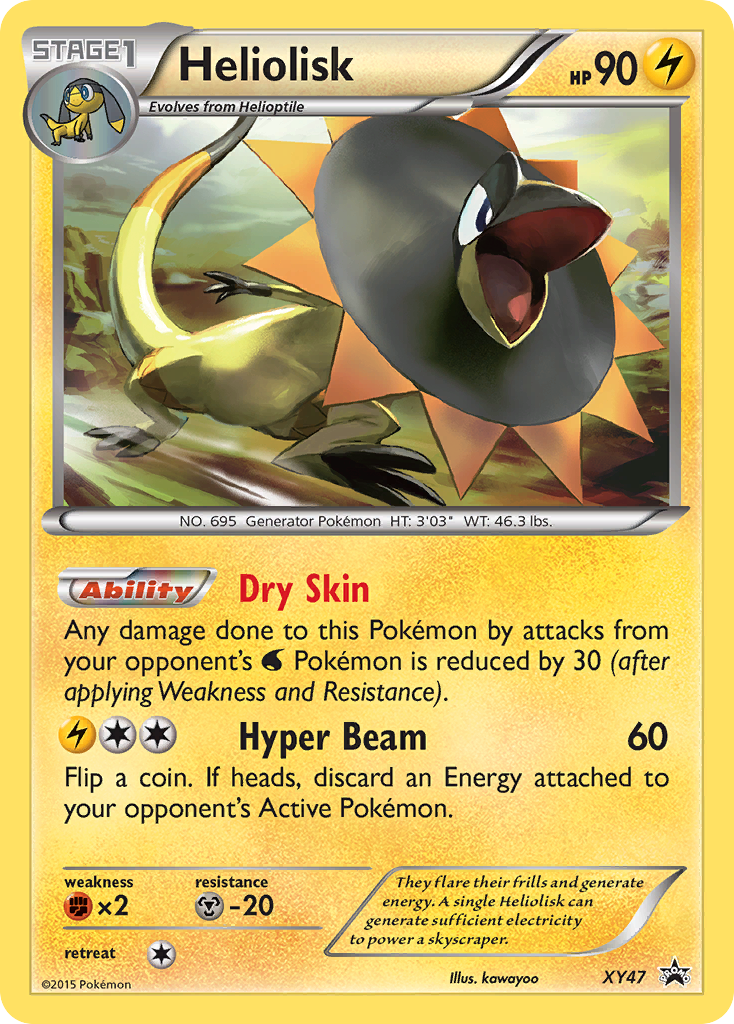 Heliolisk (XY47) [XY: Black Star Promos] | Galaxy Games LLC