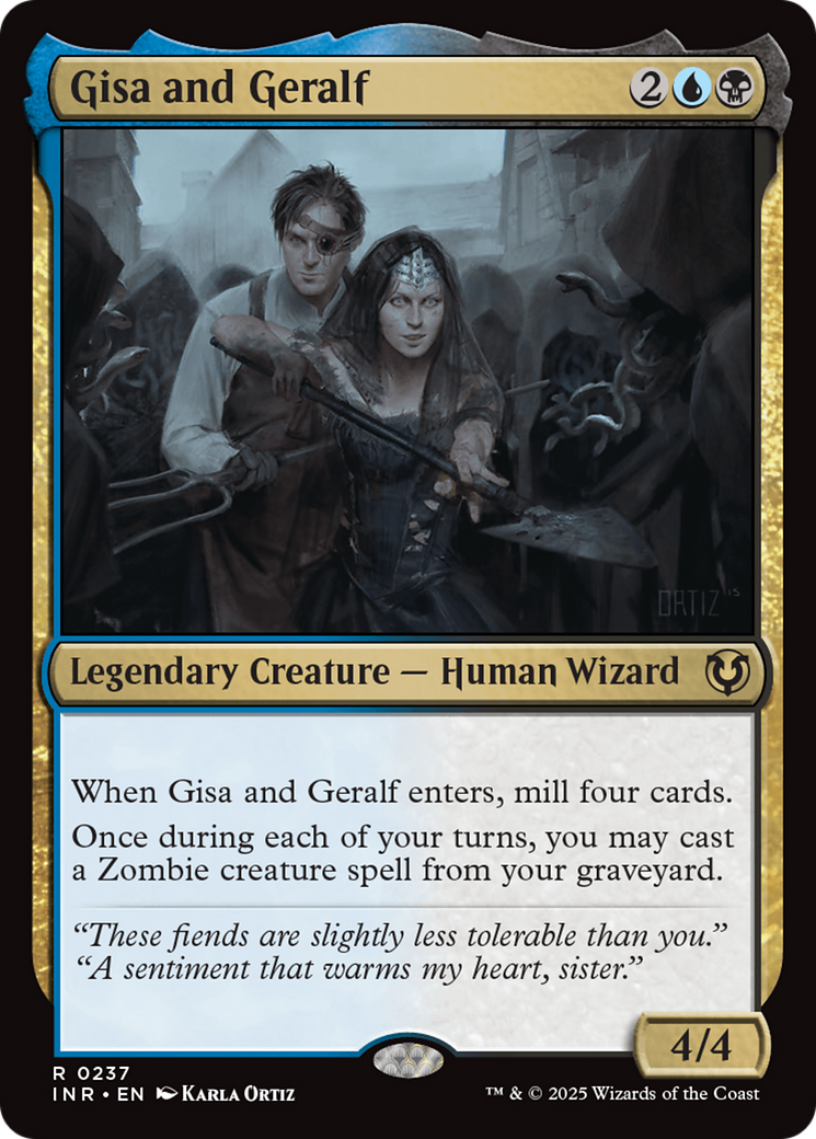 Gisa and Geralf [Innistrad Remastered] | Galaxy Games LLC