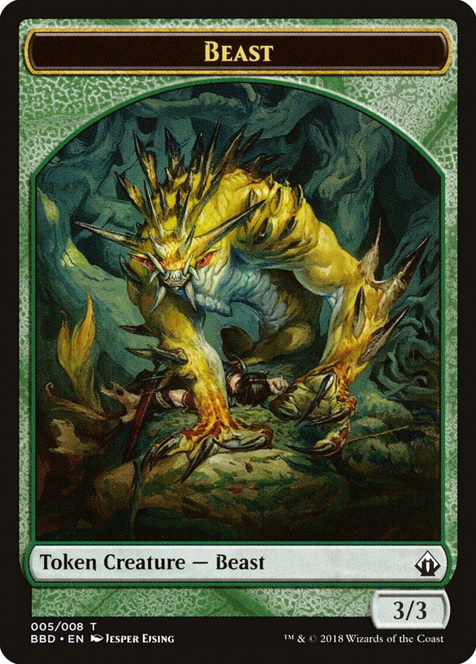 Beast Token [Battlebond Tokens] | Galaxy Games LLC