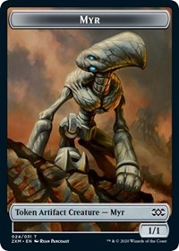 Myr (024) // Shapeshifter Double-Sided Token [Double Masters Tokens] | Galaxy Games LLC