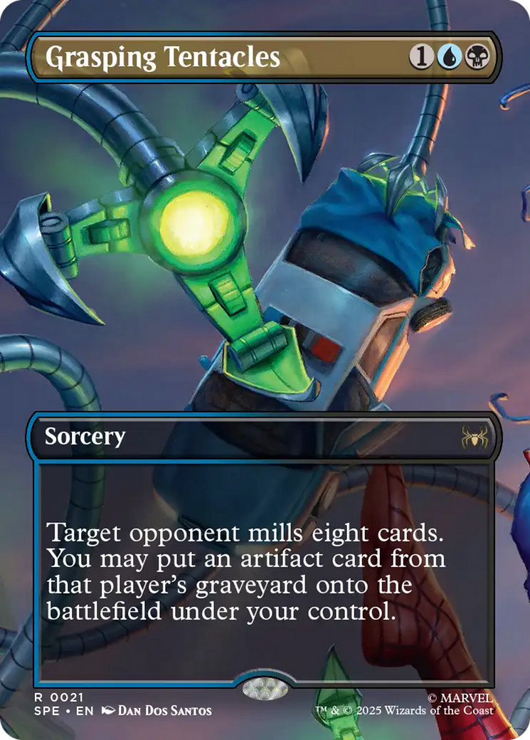 Grasping Tentacles (Borderless) [Marvel's Spider-Man: Eternal-Legal] | Galaxy Games LLC