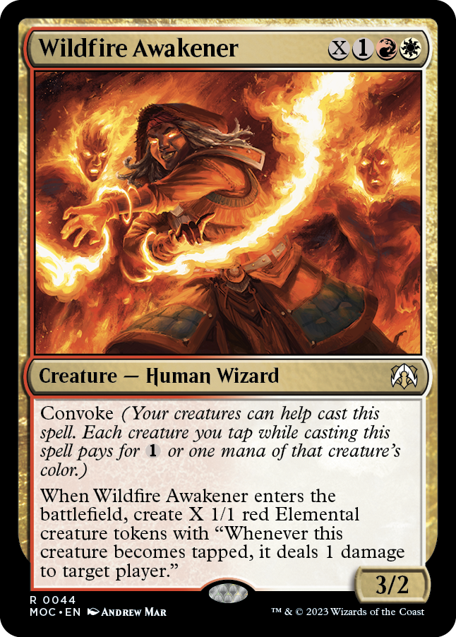 Wildfire Awakener [March of the Machine Commander] | Galaxy Games LLC