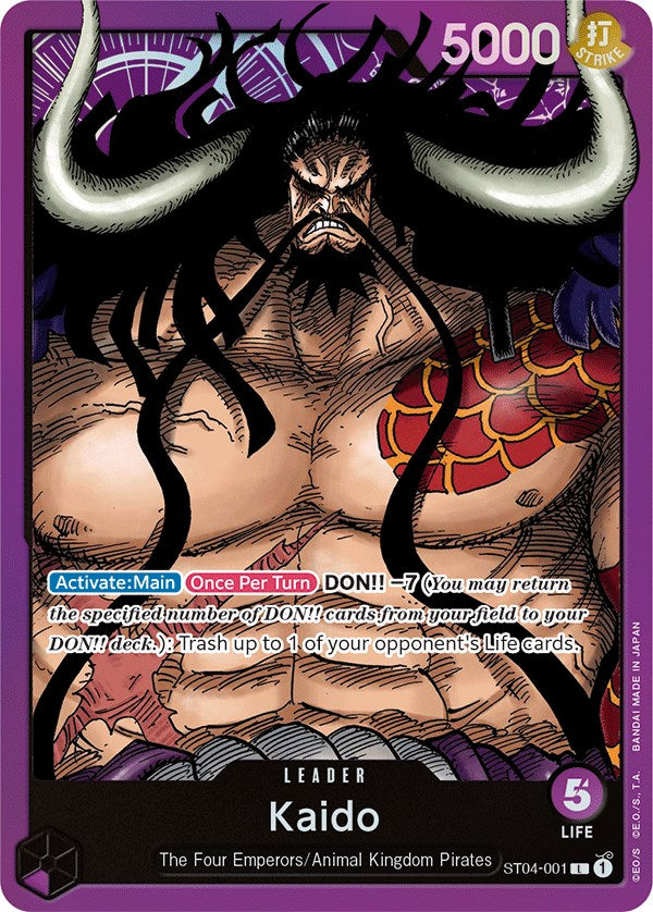 Kaido (001) [Starter Deck: Animal Kingdom Pirates] | Galaxy Games LLC