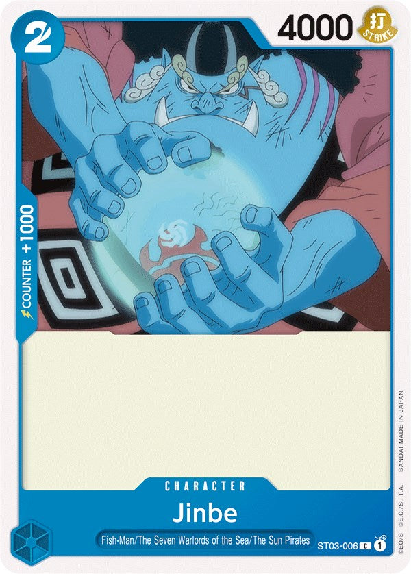 Jinbe [Starter Deck: The Seven Warlords of The Sea] | Galaxy Games LLC