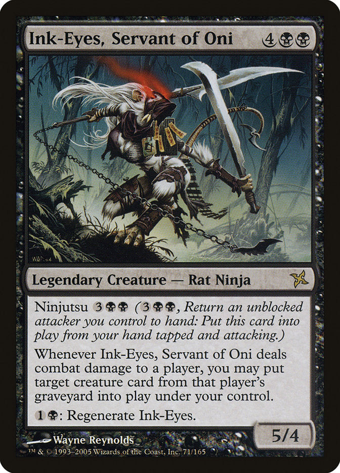 Ink-Eyes, Servant of Oni [Betrayers of Kamigawa] | Galaxy Games LLC