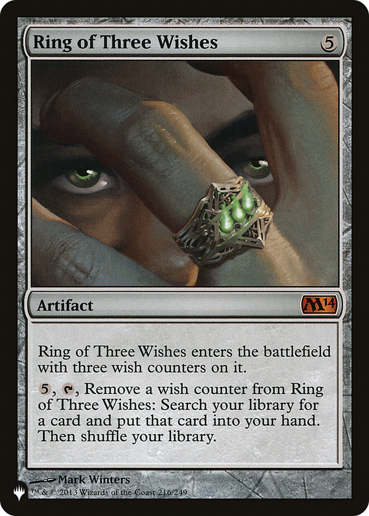 Ring of Three Wishes [The List] | Galaxy Games LLC