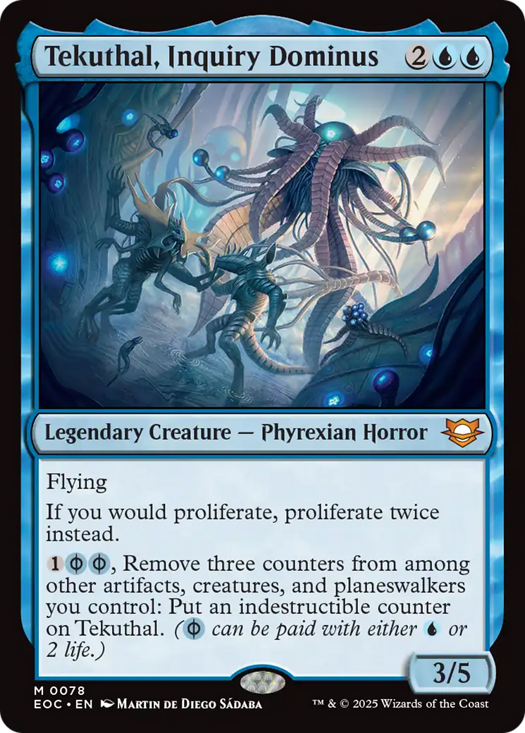 Tekuthal, Inquiry Dominus [Edge of Eternities Commander] | Galaxy Games LLC