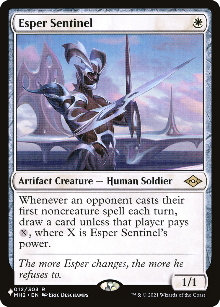 Esper Sentinel [The List] | Galaxy Games LLC