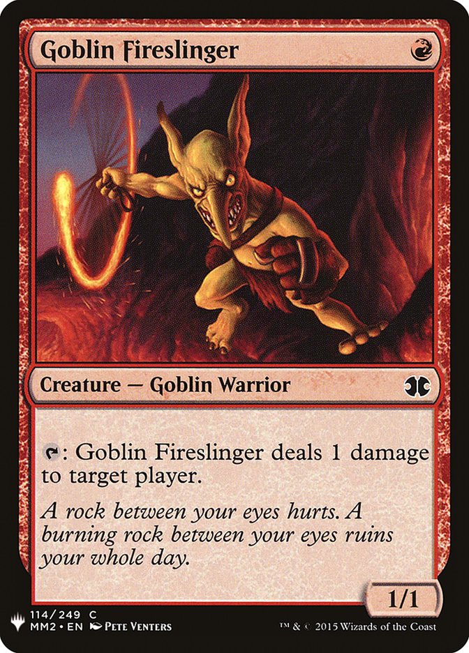Goblin Fireslinger [Mystery Booster] | Galaxy Games LLC