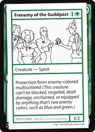 Frenemy of the Guildpact (2021 Edition) [Mystery Booster Playtest Cards] | Galaxy Games LLC