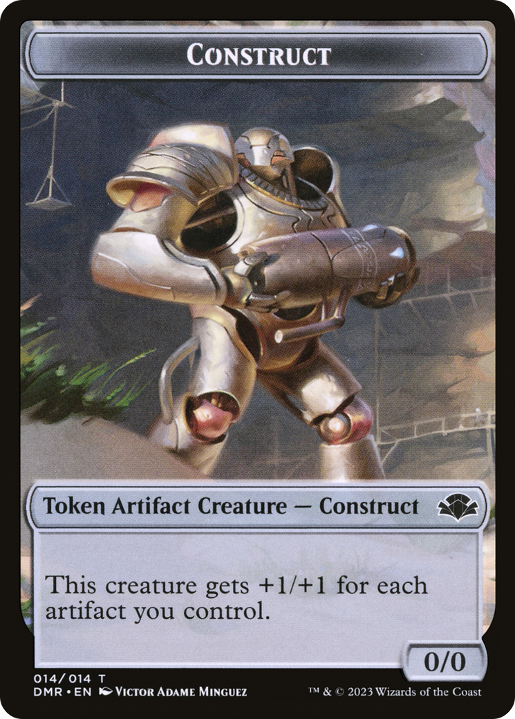 Construct Token [Dominaria Remastered Tokens] | Galaxy Games LLC