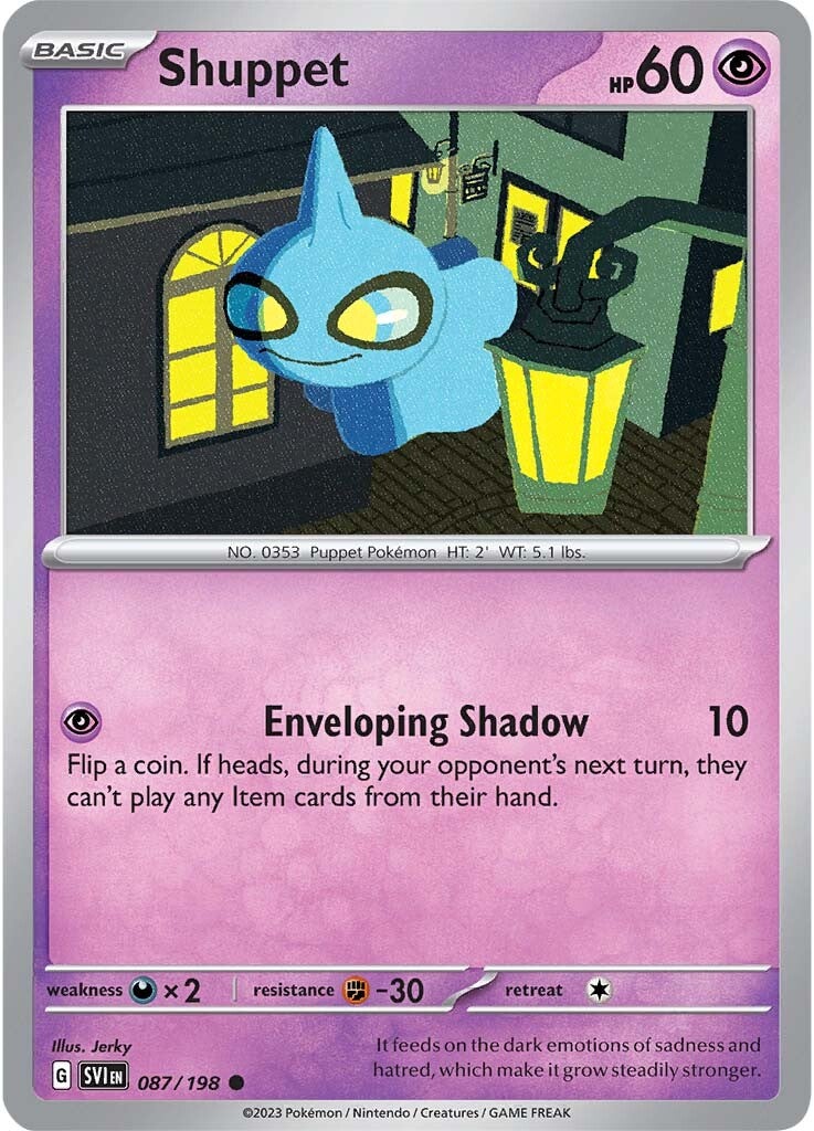 Shuppet (087/198) [Scarlet & Violet: Base Set] | Galaxy Games LLC