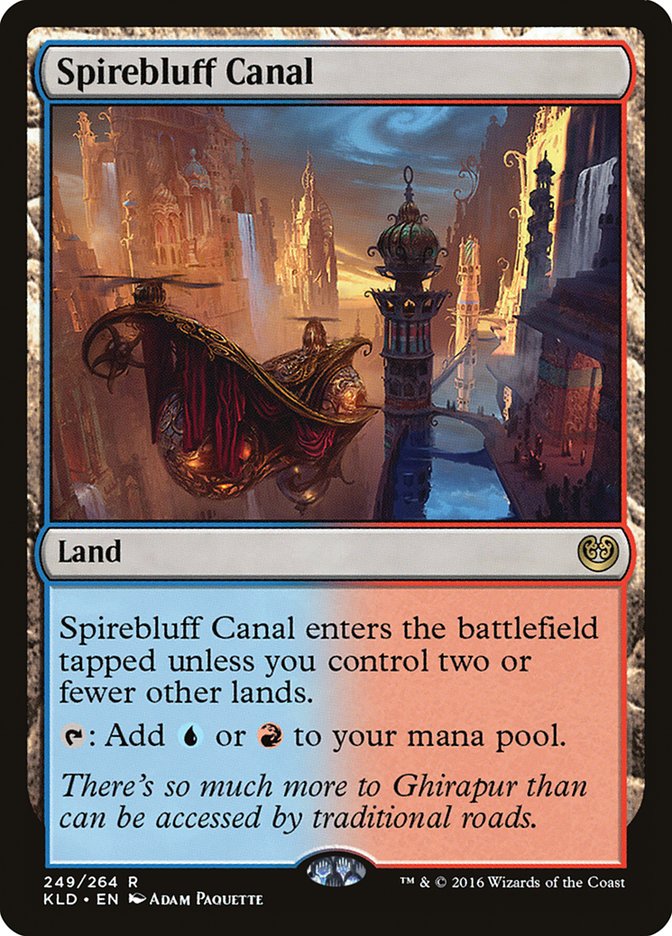 Spirebluff Canal [Kaladesh] | Galaxy Games LLC