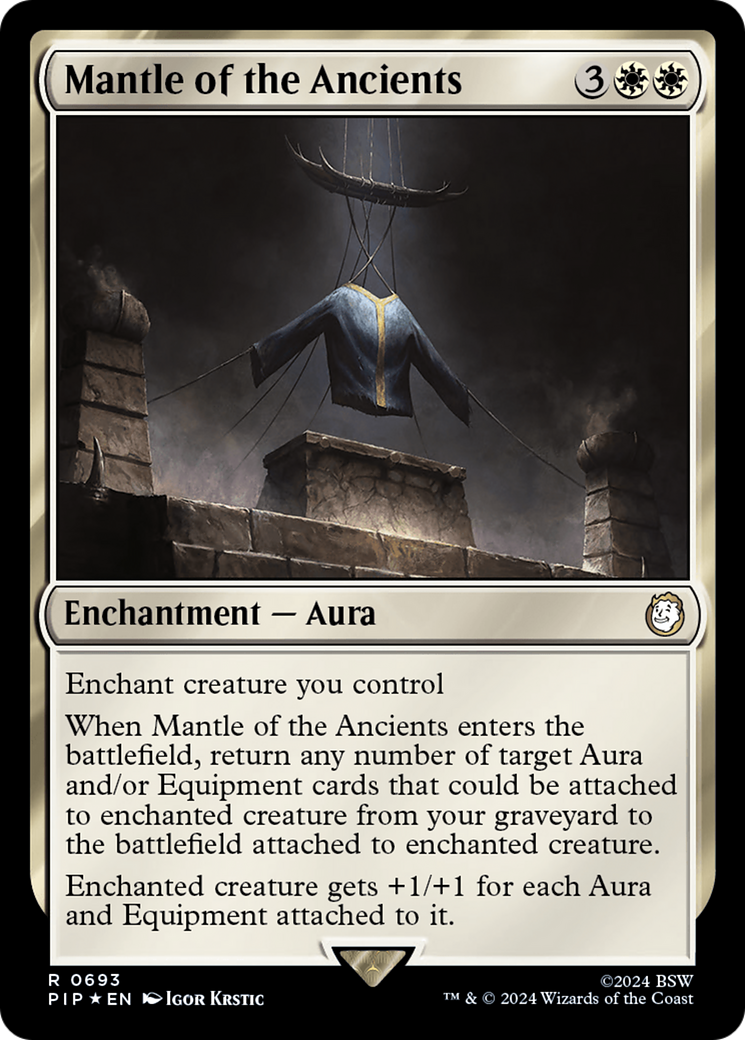 Mantle of the Ancients (Surge Foil) [Fallout] | Galaxy Games LLC