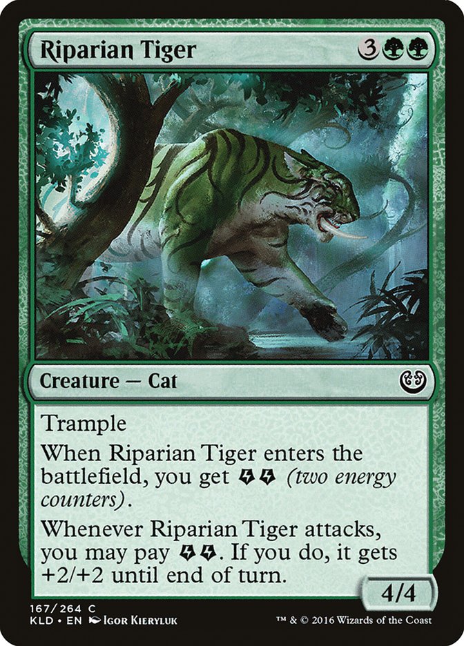 Riparian Tiger [Kaladesh] | Galaxy Games LLC