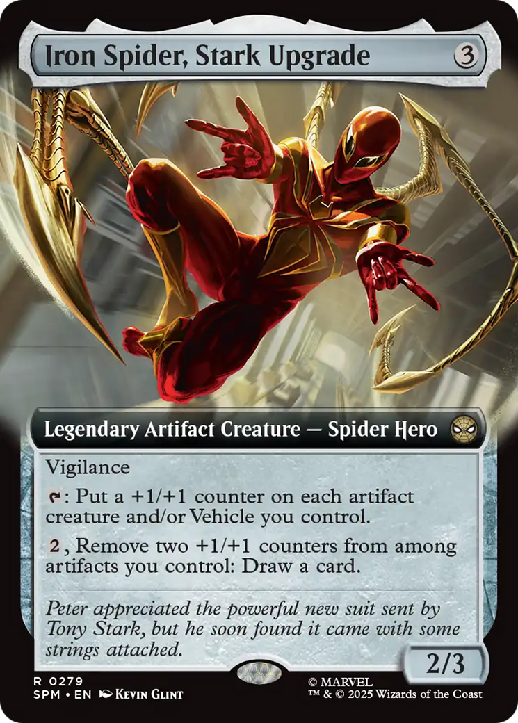 Iron Spider, Stark Upgrade (Extended Art) [Marvel's Spider-Man] | Galaxy Games LLC