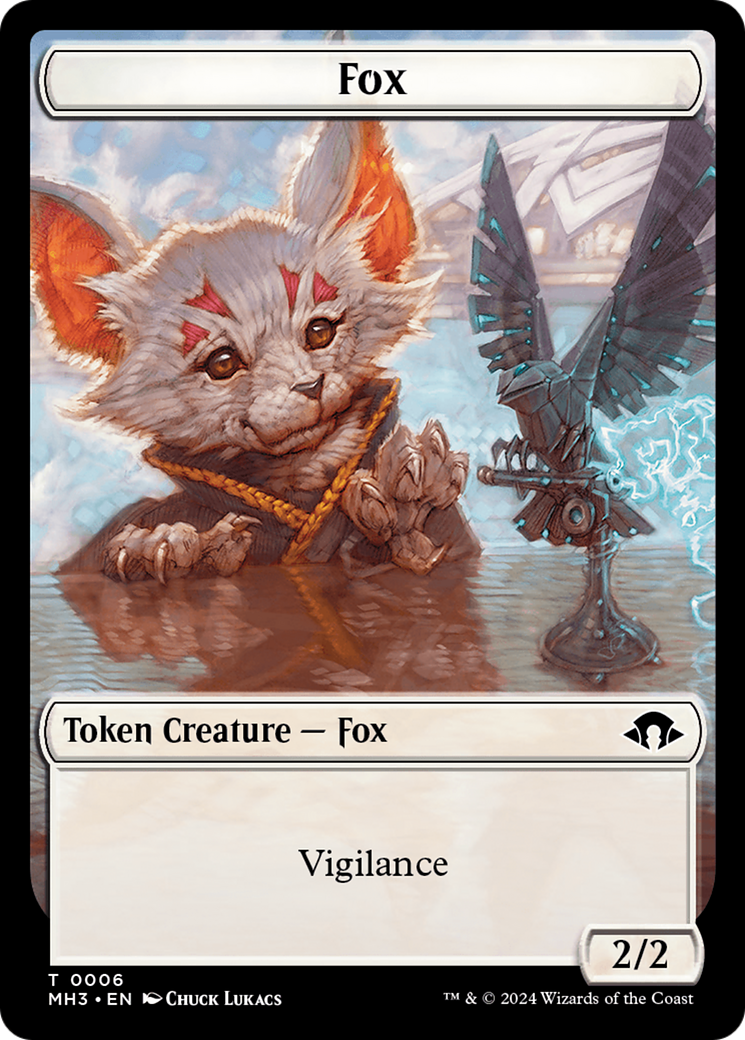 Servo // Fox Double-Sided Token [Modern Horizons 3 Tokens] | Galaxy Games LLC