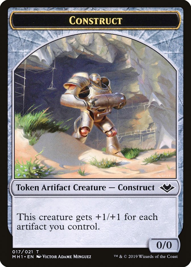 Elemental (008) // Construct (017) Double-Sided Token [Modern Horizons Tokens] | Galaxy Games LLC