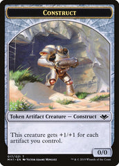 Goblin (010) // Construct (017) Double-Sided Token [Modern Horizons Tokens] | Galaxy Games LLC