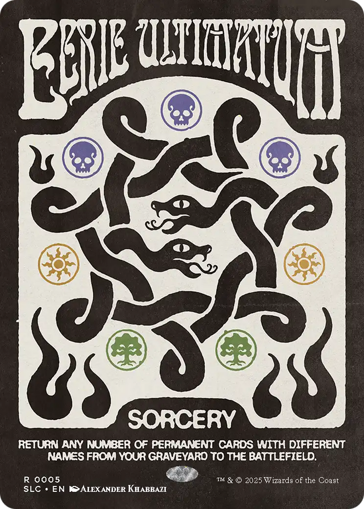 Eerie Ultimatum [Secret Lair Countdown Kit] | Galaxy Games LLC