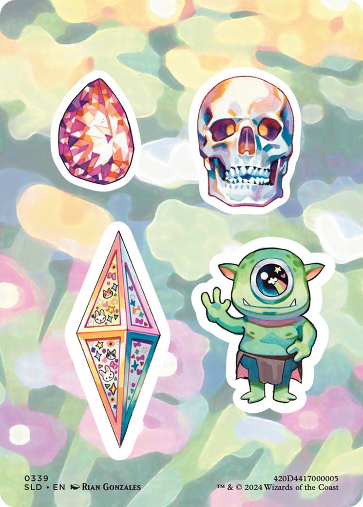 Sticker Sheet (0339) [Secret Lair Drop Series] | Galaxy Games LLC