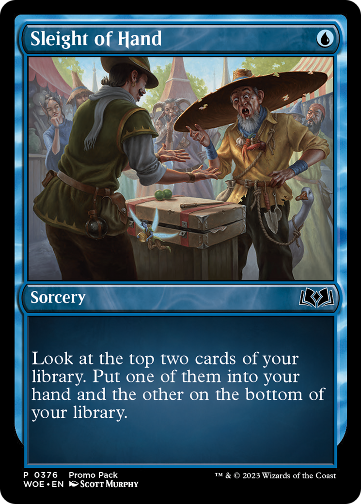 Sleight of Hand (Promo Pack) [Wilds of Eldraine] | Galaxy Games LLC