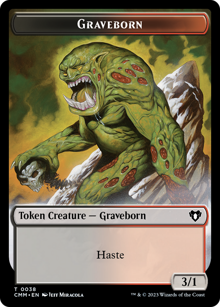 Thopter // Graveborn Double-Sided Token [Commander Masters Tokens] | Galaxy Games LLC