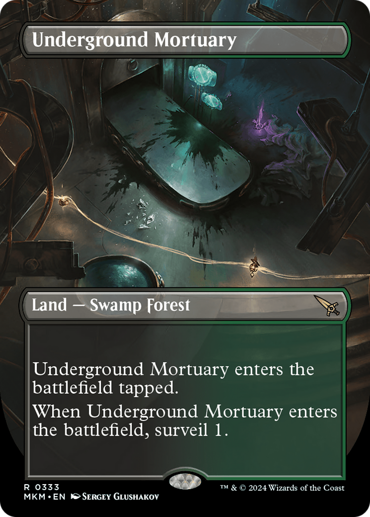 Underground Mortuary (Borderless) [Murders at Karlov Manor] | Galaxy Games LLC