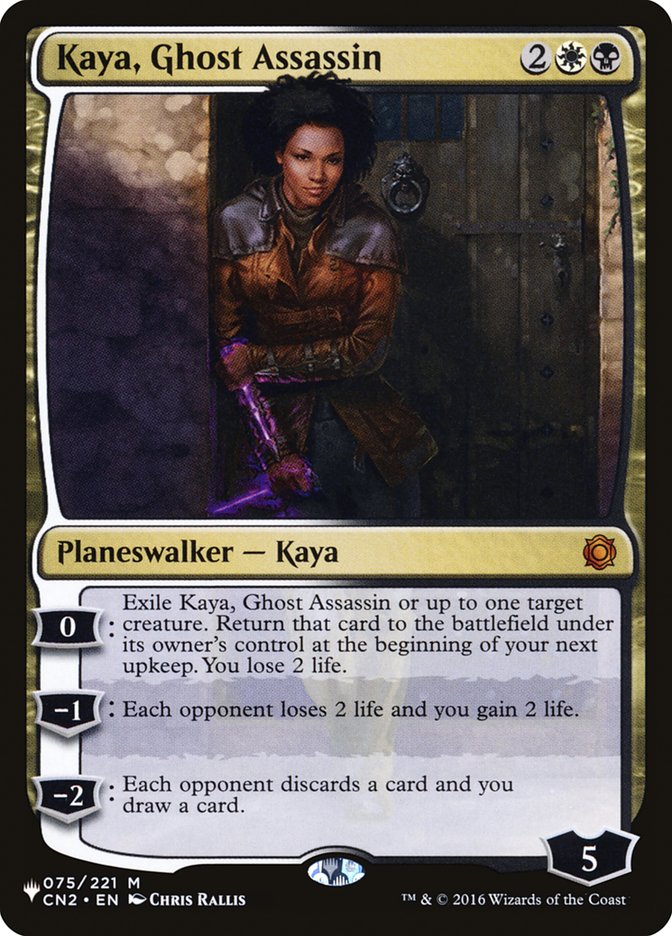 Kaya, Ghost Assassin [The List] | Galaxy Games LLC