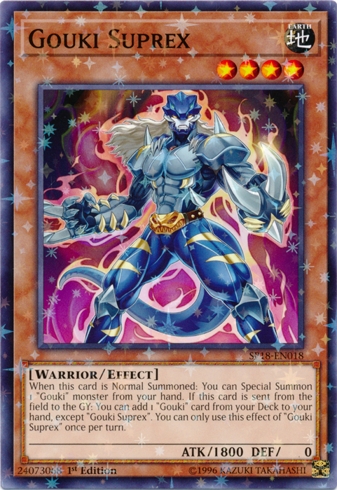 Gouki Suprex [SP18-EN018] Starfoil Rare | Galaxy Games LLC