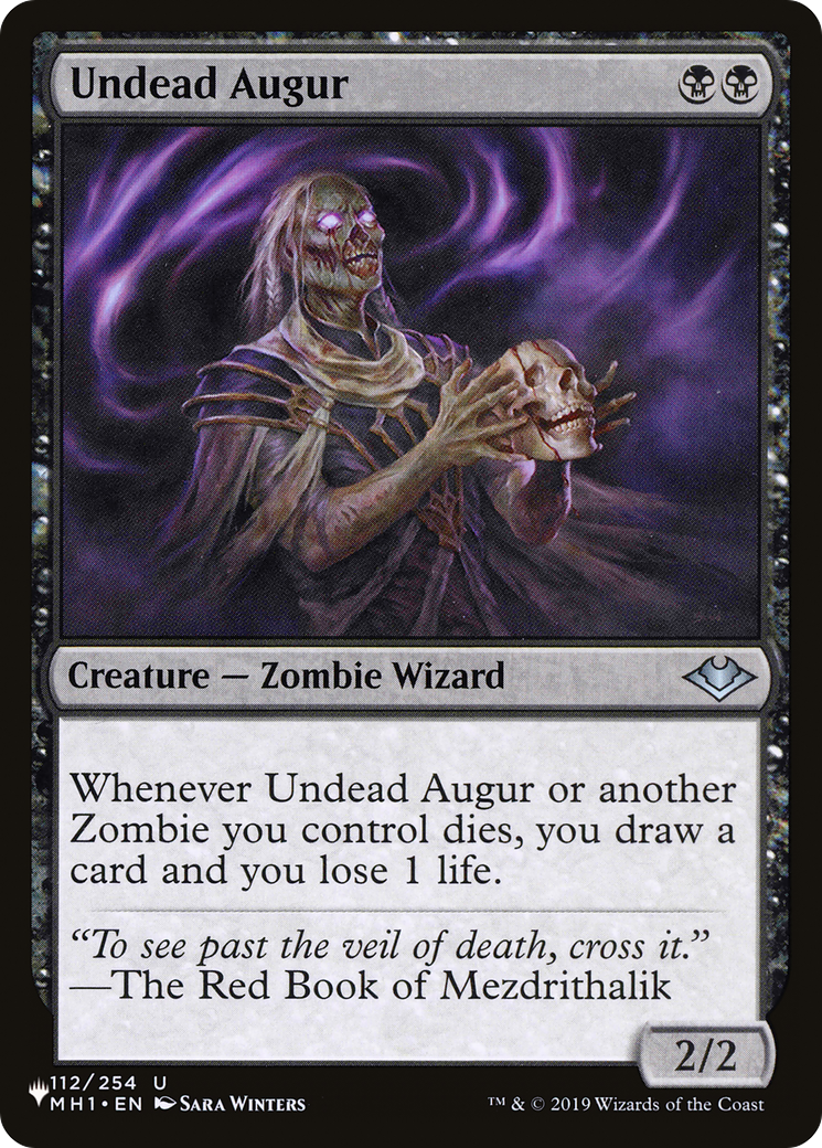 Undead Augur [The List] | Galaxy Games LLC