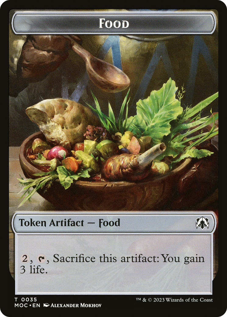 Food Token [March of the Machine] | Galaxy Games LLC